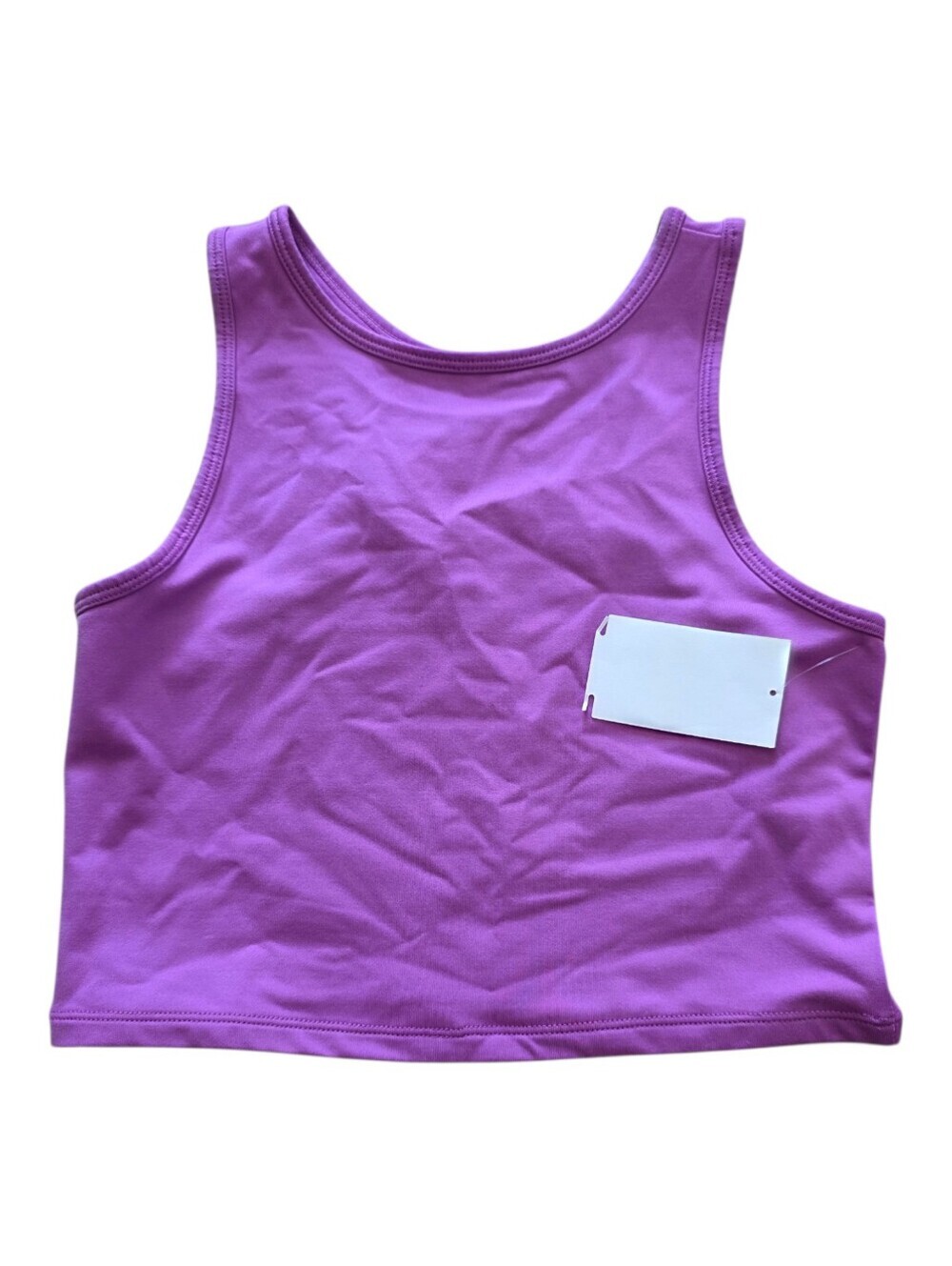 Zella Purple Cropped Athletic Tank Top Girls XL